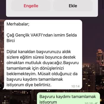 Burs Vaadiyle Dolandırıcılık Hayat Eğitim Kurumu Burs Başvurusunda Güvenlik Endişesi