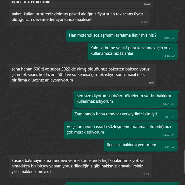 Estenova Güzellik Merkezi Estenova Ümraniye Şubesinde Epilasyon Paketi Mağduriyeti