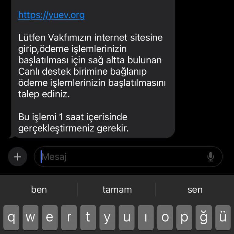 Burs Vaadiyle Dolandırıcılık Burs Vaadiyle Bilgilerim İstendi