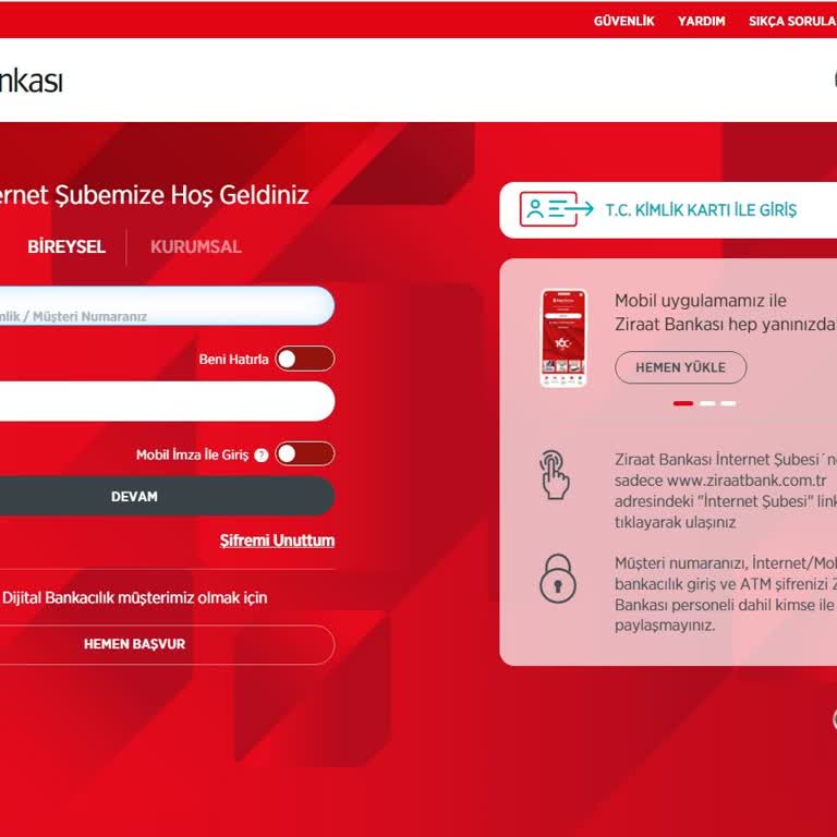 Ziraat Bankası Tarımsal Kredimi İnternetten, Telefondan Ödeyemiyorum