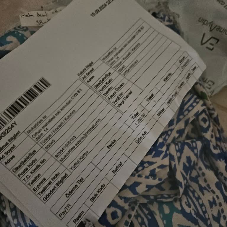 Emine Aydın Ürün İptali İçin İletişime Geçmiyor.