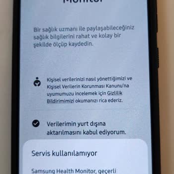 Türkiye'de Satılan Samsung Akıllı Saatin Türkçe Dil Desteği Yok.