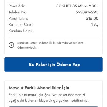 Şok Net Fatura Şoku Ve İlgisiz Müşteri Hizmetleri!