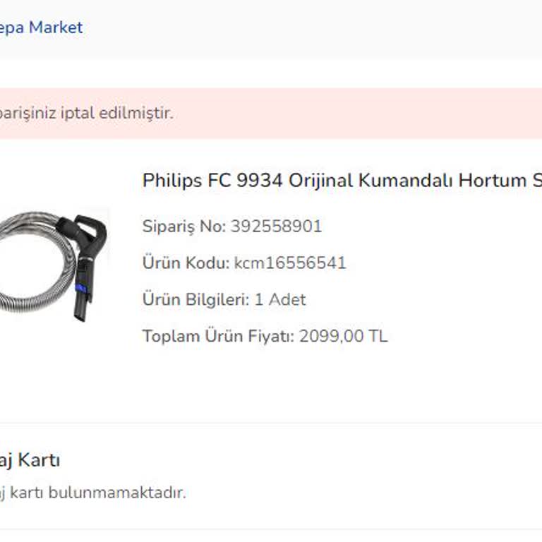 Çiçeksepeti.com Satıcısının Hatası Yüzünden Sorumluluk Almıyor