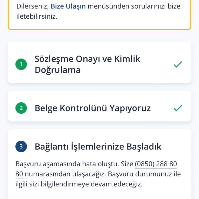 TurkNet Aktivasyon / Başvuru Problemi