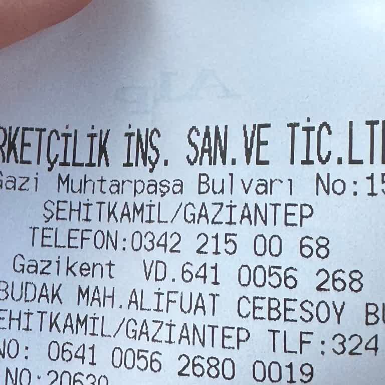 Oli Market Değirmiçem Müdürü Hk.