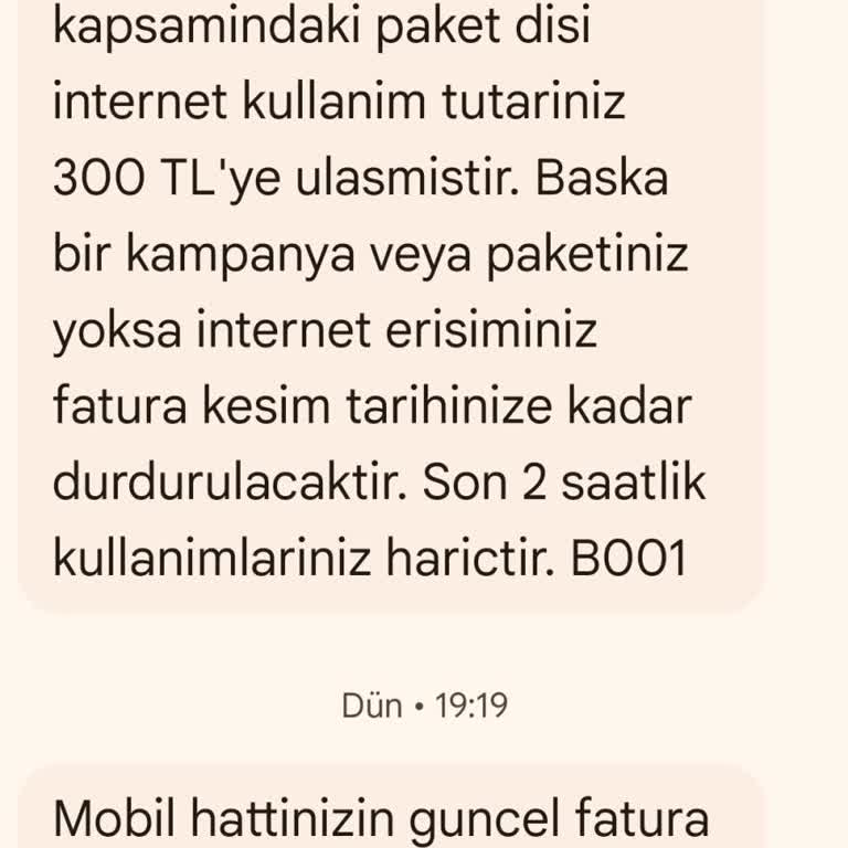 Türk Telekom Faturalandırma Fazlalığı!