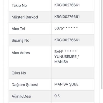 Kargoist Şikayet Hk Telefonlara Cevap Veren Yok Kargom İade Edilmiş