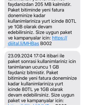 Turkcell İnternet Paketleri Hızla Tükeniyor ve Ek Paketler Anlamsızca Bitiyor