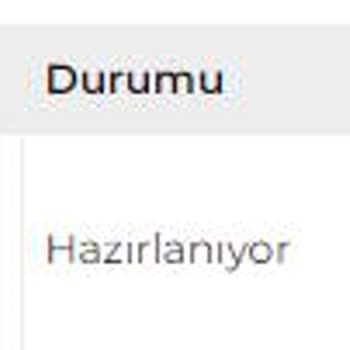 Crs Spor Kargoya Vermiyor