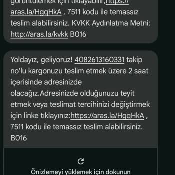 Aras Kargo Kargo Teslimatında Yaşanan Sorunlar