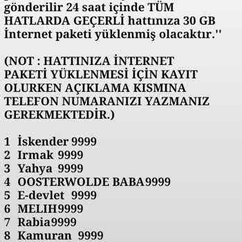 Oyna Kazan Oyun Ödülü Olarak Vaat Edilen İnternet Paketi Yüklenmedi