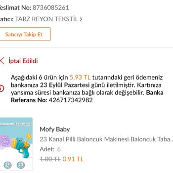 Trendyol Aldatmacası Ve İzinsiz İptal