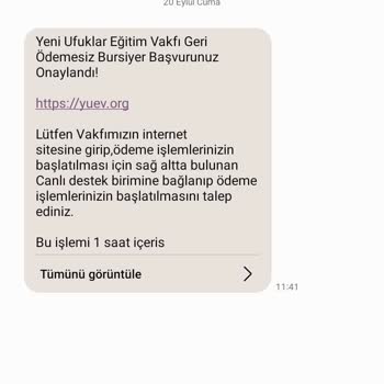 Burs Vaadiyle Dolandırıcılık Burs Vadi İle Kaldırma.