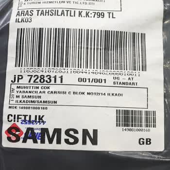 Akyz Lojistik Dağıtım Aras Kargo Aracılığıyla Akyz Lojistik Dağ Kargo Taşımacılık Mağduriyet
