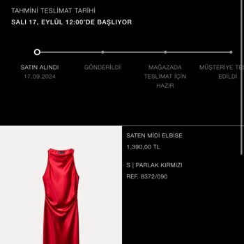 Zara Teslim Aldığım Ürünü İade Edemiyorum
