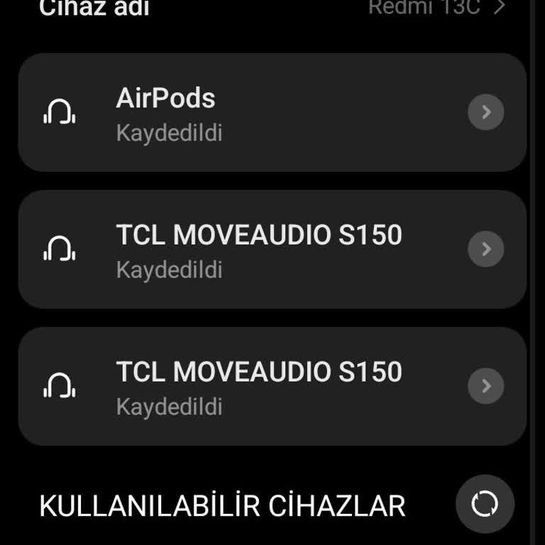TCL Telefon TCL Moveaudio S150 Çift Bluetooth Hatası
