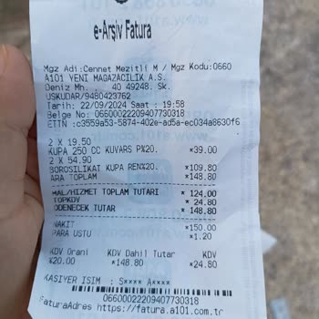 A101 Dün Akşam Aldığım Ürünü Değişim Yapmadı