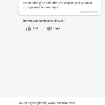 Pazarama Siparişi Bilerek İptal Ettiler