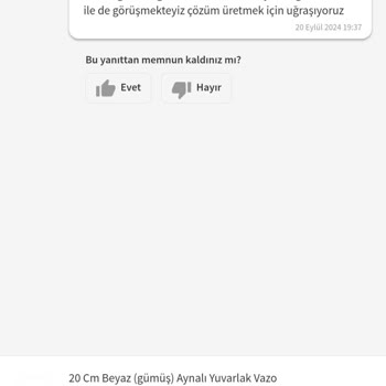 Pazarama Siparişi Bilerek İptal Ettiler