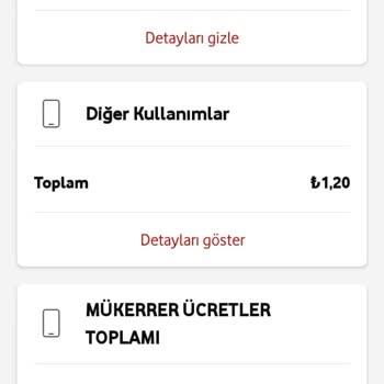 Vodafone Faturada Mükerrer Ücret Sorunu