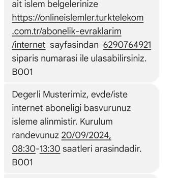 Türk Telekom Bağlantısı Yapılmayan İnternet