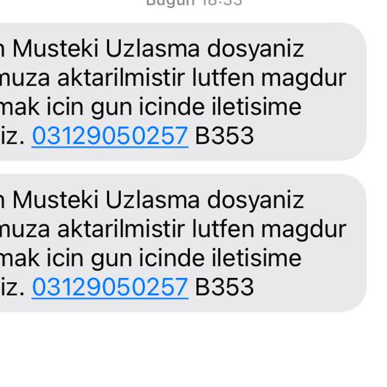 Güven Hukuk (Sms) Yanıltıcı Hukuk Bürosu Mesajıyla Karşılaştım