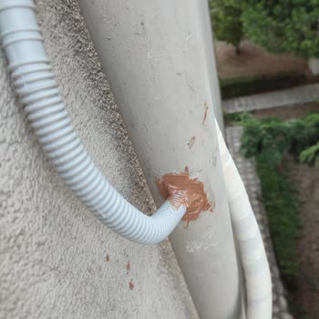 Vestel Yetkili Servisi Klima İçin Boruyu Dışarıda Bırakıyor.