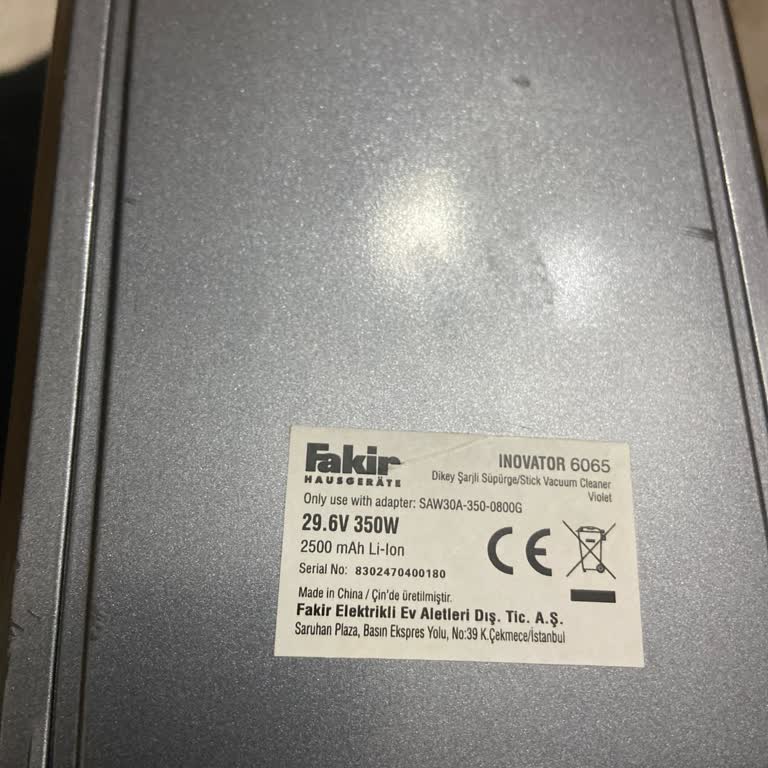 Fakir İnovator 6065 Başlık Dönmüyor