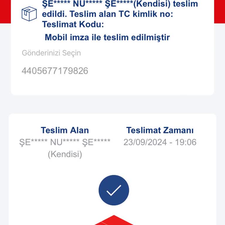 Aras Kargo Teslim Edilmeyen Paketin Teslim Edildiği İddiası