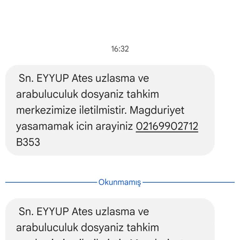 TLY UZLASMA (SMS) Tal Uzlaşma Arabulucu
