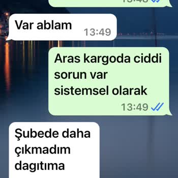 Aras Kargo Begonya Şubesi Sorumsuzluğu