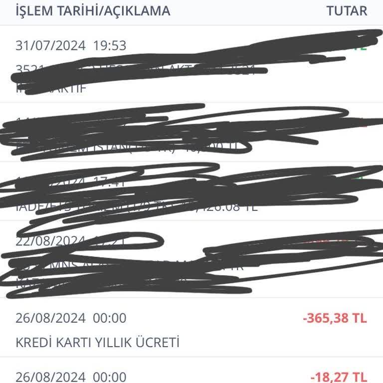İş Bankası Kart Aidatı İadesi