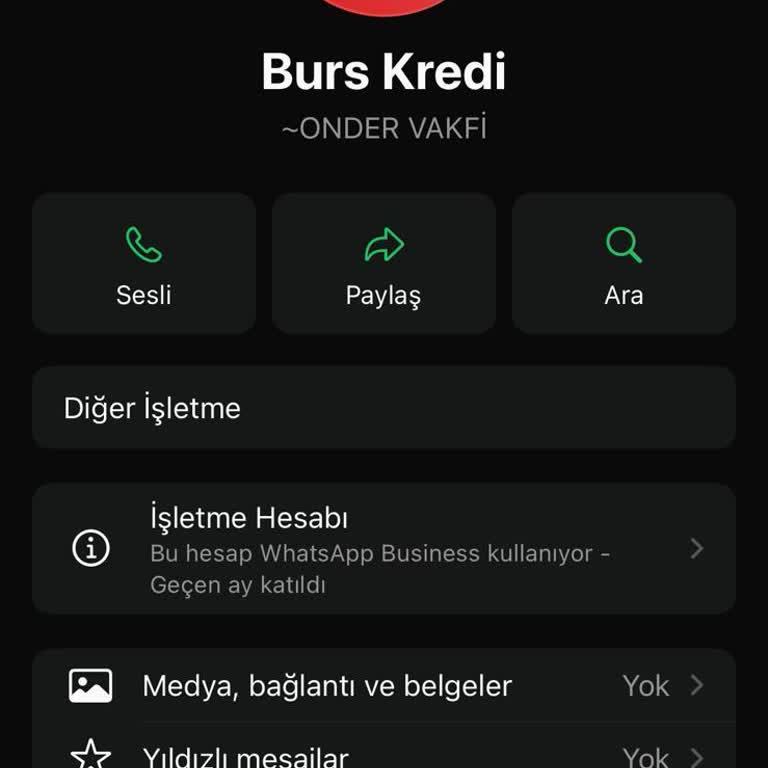 Önder Vakfı (Burs) Burs Vaadiyle Yanıltanlar