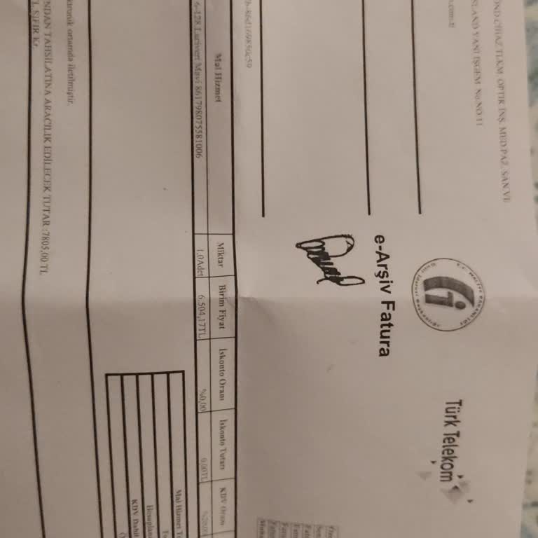 Türk Telekom Fatura Hatası Ve Bayi İlgisizliği