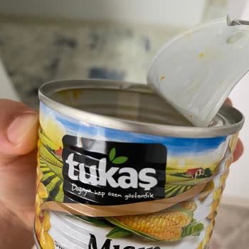 Tukaş Konserve Mısırdan Kurt Çıktı