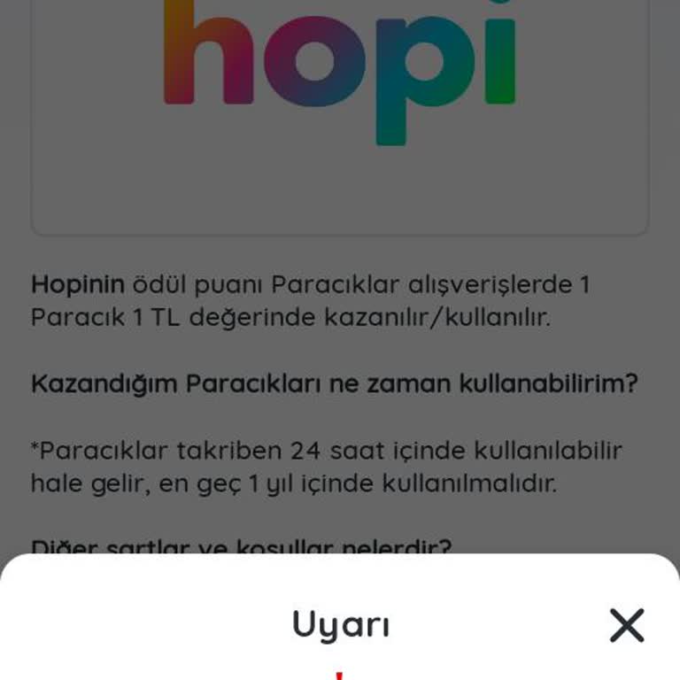 Hopi Limit Aşımı Hatası!