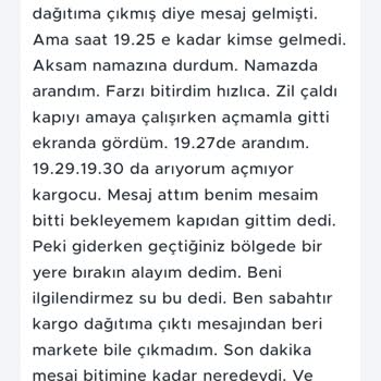 MNG Kargo Kuryesi Paketimi Teslim Etmedi