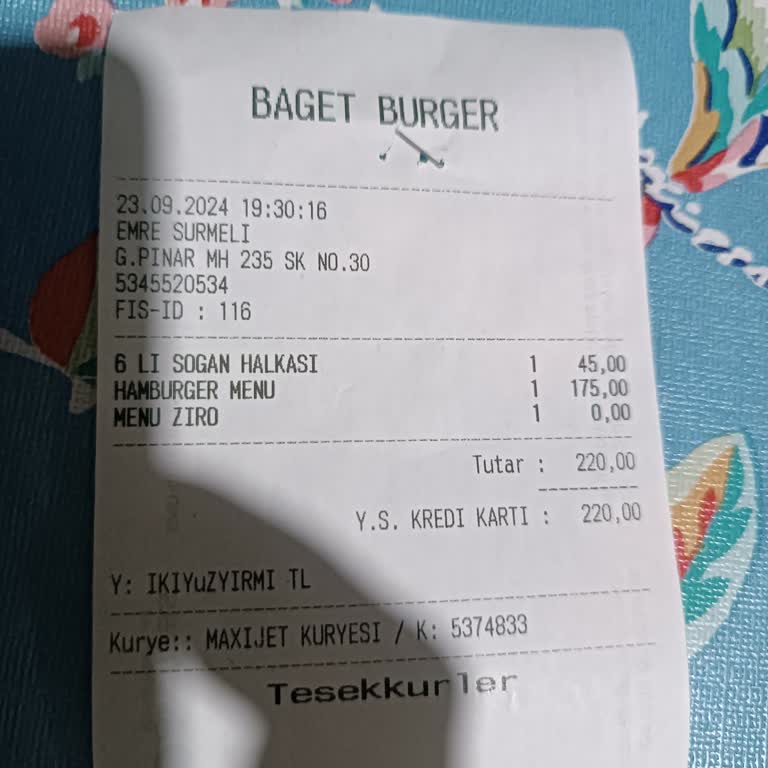 Yemeksepeti Kendin Pişir Kendin Ye, Sipariş Verme.