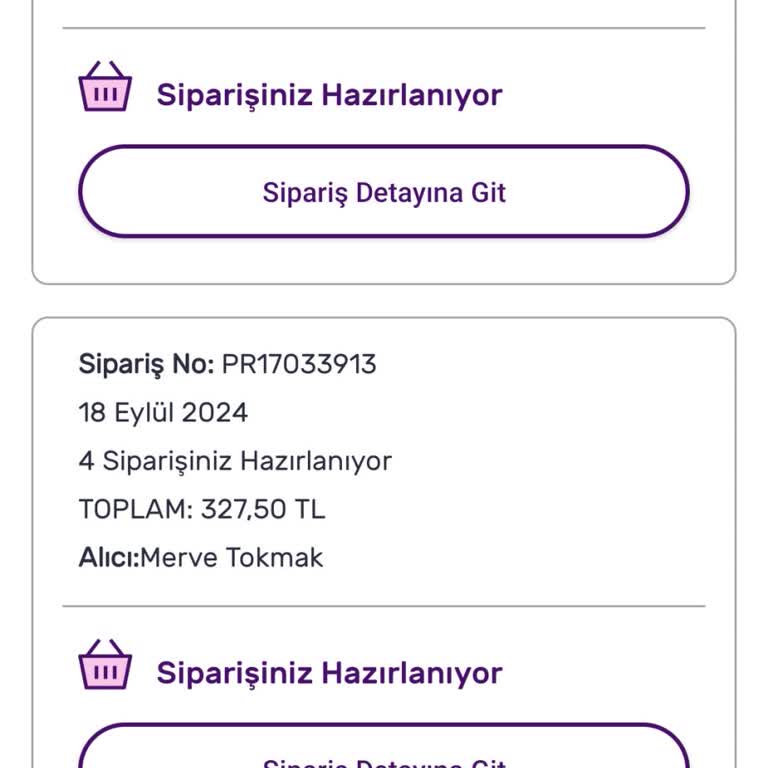 Gratis Kargoya Verilmeyen Ürün