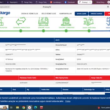 Sürat Kargo Dağıtım Sorunu Ve İletişim Eksikliği