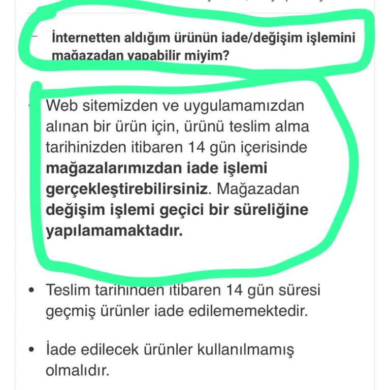 Emsan Kolay İade Yanıltmacası: Ürün İadesinde Mağduriyet