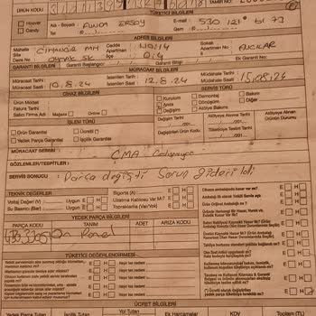 Hoover Ayıplı Mal İadesi