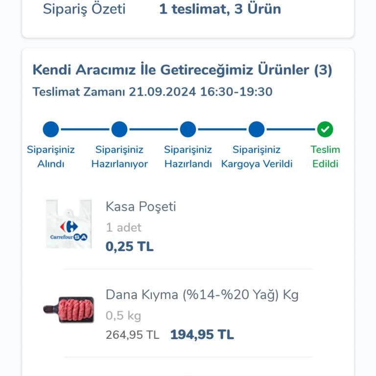 Carrefour SA Hesabımdan Para Çekmiştir