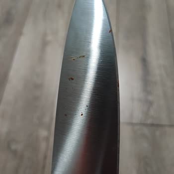 Pirge Bıçaklarım 2. Ci Yıkamada Paslandı