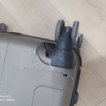Valizimin Sunexpress Tarafından Kırıldı
