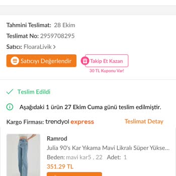 Trendyol'da İade Sorunu