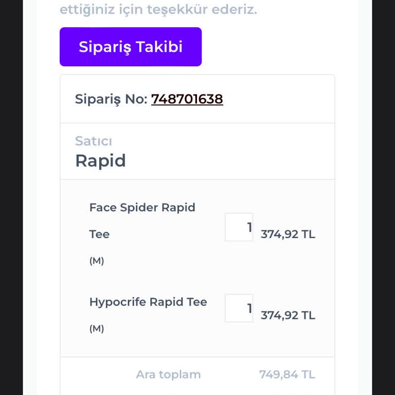 Shopier Rapid Cl Siparişim Halen Kargolanmıyor