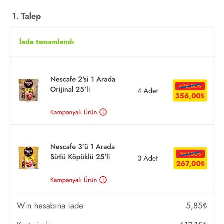 Şok Market Cepte Şok Sipariş Şokları