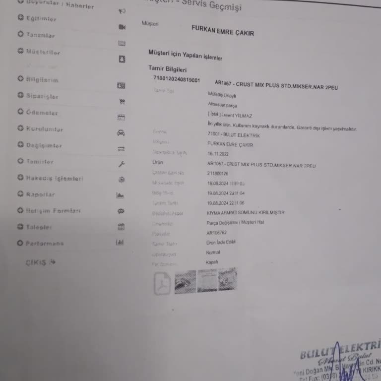 Arzum AR1067 Crust Mix Plus Hamur Yoğurma Makinesi